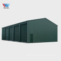 WZH cheap fire proof warehouse thermal insulation industrial steel structure plant workroom with color roofing sheet